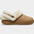Women’s Faux-Fur Lined Vegan Suede Clogs