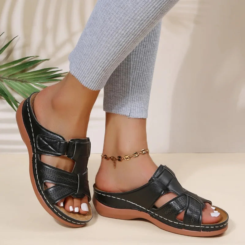 Women's Vintage Orthopedic Wedge Sandals